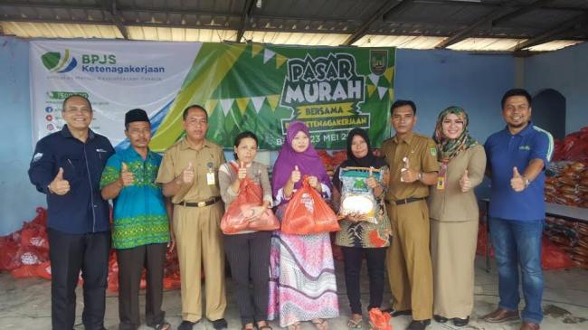Jelang Ramadhan, BPJS Ketenagakerjaan Gelar Pasar Murah